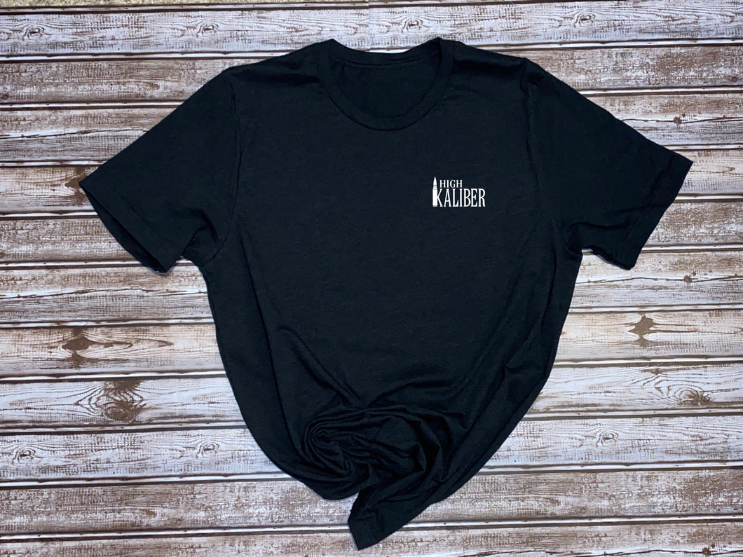 High Kaliber Branded chest only ~ Men's T-shirt